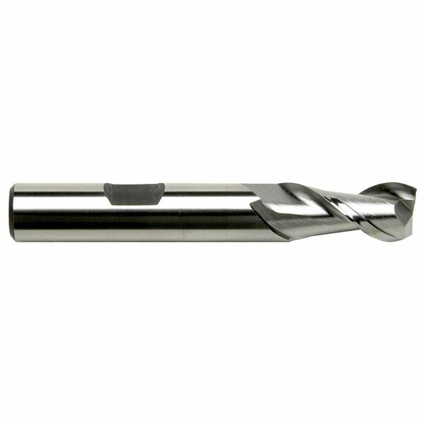 Sowa High Performance Cutting Tools 38 Dia x 38 Shank 2Flute Regular Length HSS End Mill For Aluminum 103508